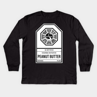 Dharma Initiative Peanut Butter Kids Long Sleeve T-Shirt